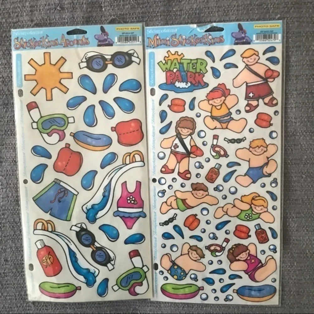 11 sheets of Scrapbook Stickers various brands Friends theme. NWOT